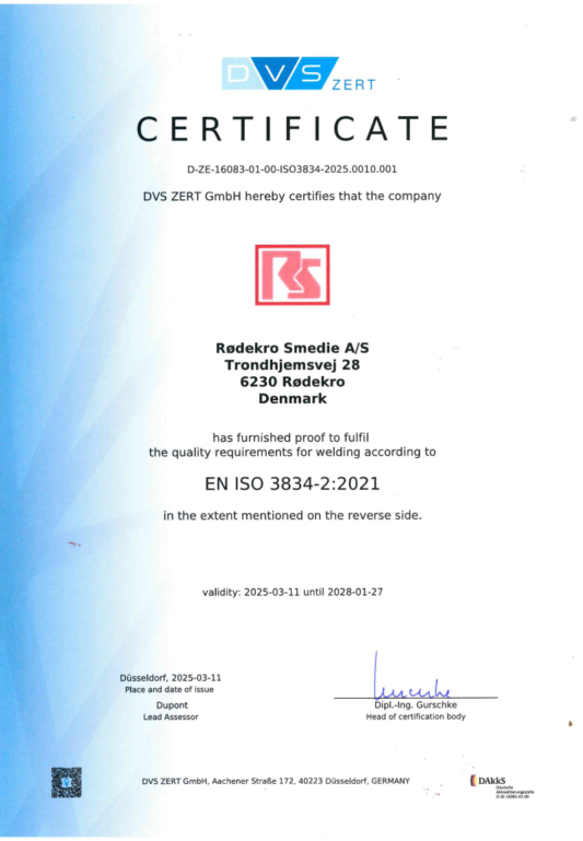 EN ISO 3834-2 2025